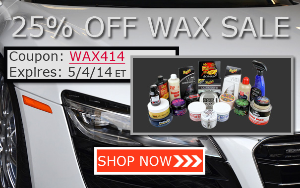 25% Off Wax Sale - Coupon WAX414