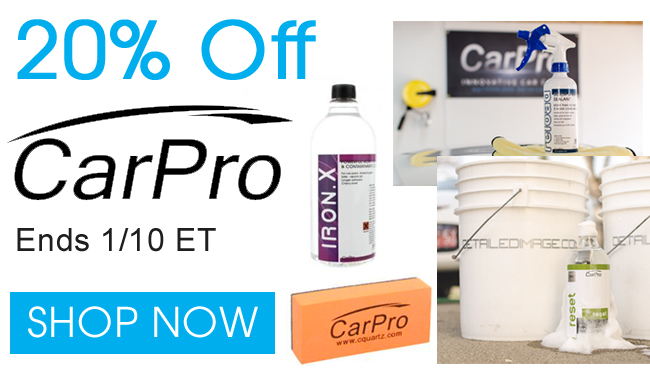20% Off CarPro Products - Shop Now