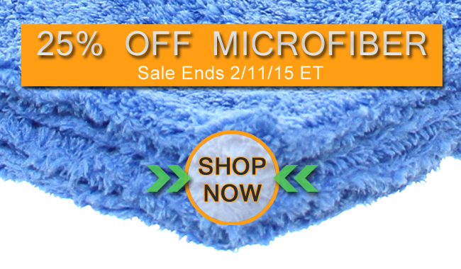 25% Off Microfiber Sale! Shop Now