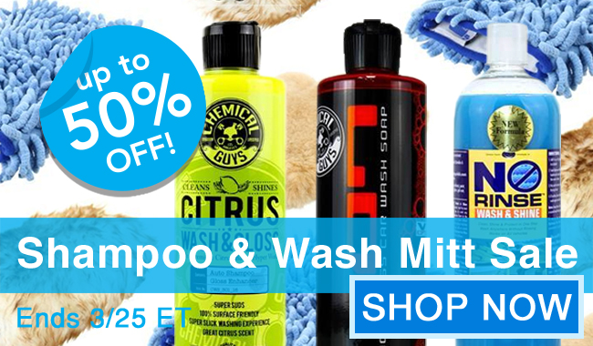 Up To 50% Off Shampoo & Wash Mitt Sale - Shop Now