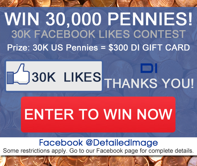 WIN 30,000 PENNIES! 30K FACEBOOK LIKES CONTEST Prize: 30K US Pennies = $300 DI GIFT CARD - Enter To Win Now