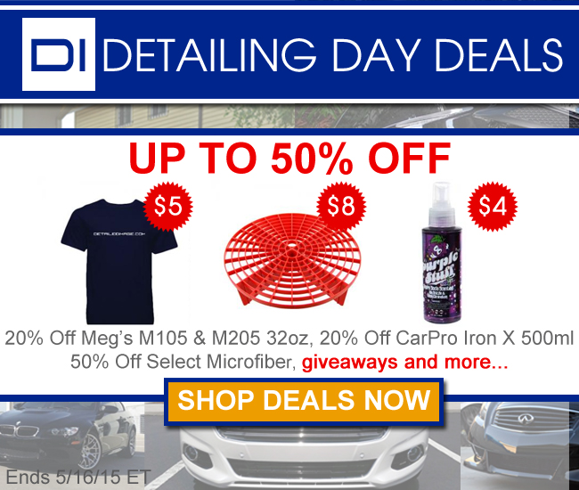 Detailing Day Deals & Giveaways! - Shop Deals Now