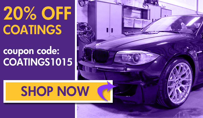 20% Off Coatings and More! Coupon Code: Coatings1015 - Shop Now