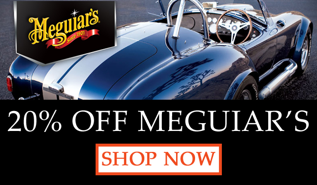 20% Off Meguiar's Sale! Shop Now
