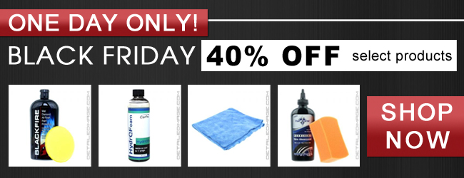 One Day Only! Black Friday 40% Off select products
