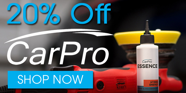 20% Off CarPro! Shop Now