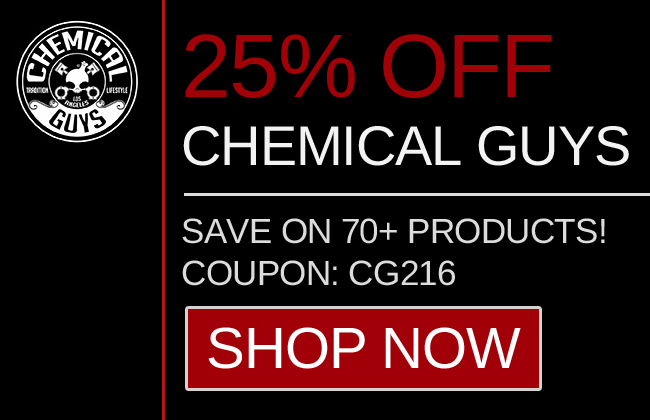 25% Off Chemical Guys - Save On 70+ Products - Shop Now