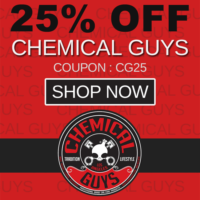25% Off Chemical Guys - Coupon: CG25 - Shop Now
