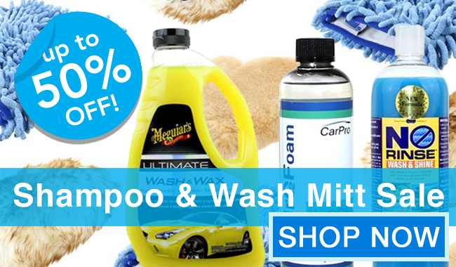 Up To 50% Off! Shampoo and Wash Mitt Sale - Shop Now