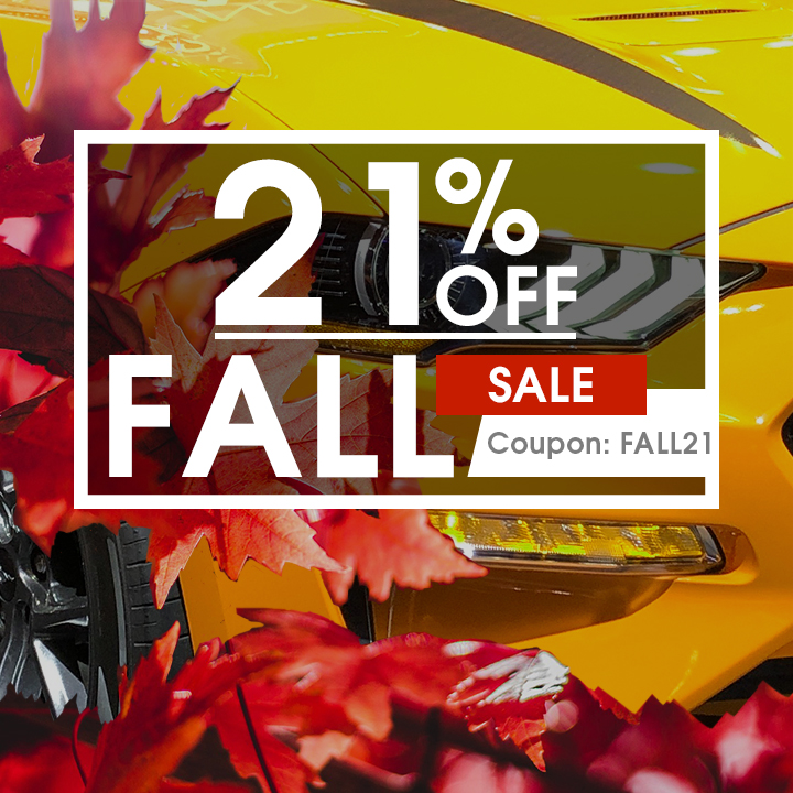 21% Off Fall Sale - Coupon Fall21 - Shop Now