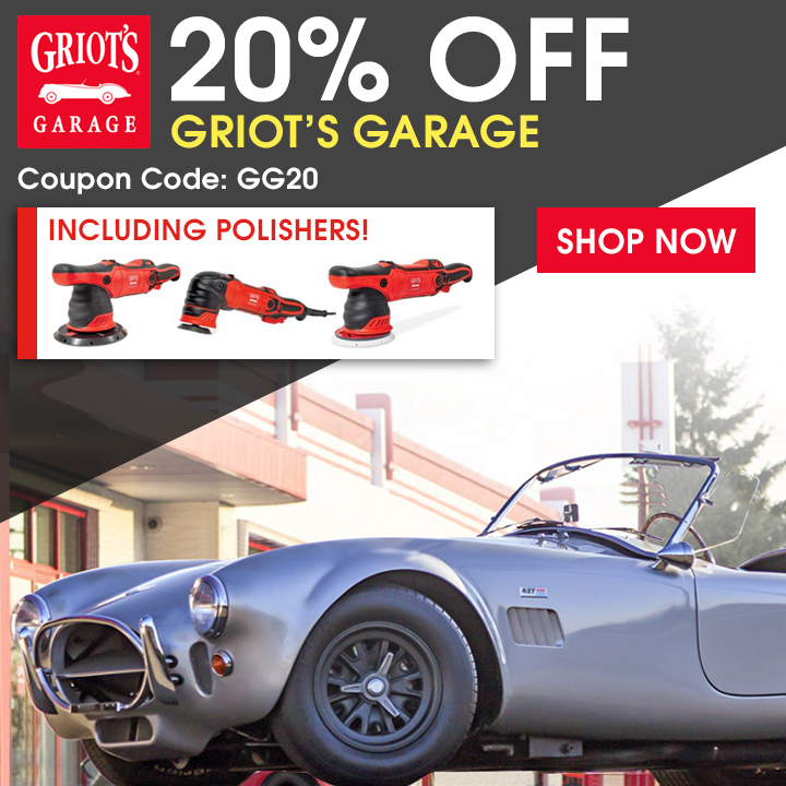 20 Off Griot’s Garage Polishers & Products! The Detailed Image Blog