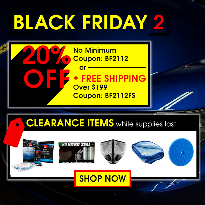Black Friday 2 - 20% Off No Min Coupon BF2112 or 20% Off + Free Shipping Over $199 Coupon BF2112FS - Clearance Items While Supplies Last - Shop Now