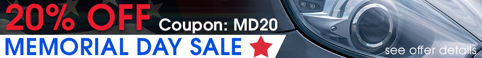 20% Off Memorial Day Sale - Coupon MD20 - see offer details