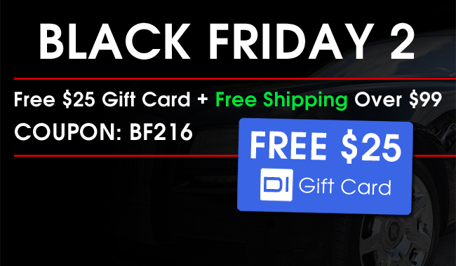 Black Friday 2: Free $25 Gift Card + Free Shipping Over $99 - Coupon: BF216