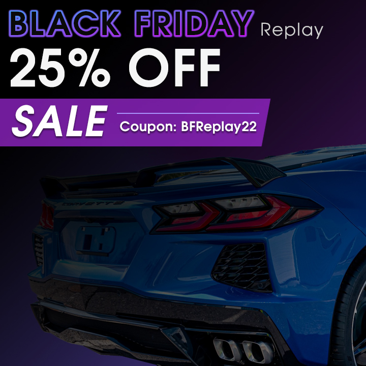 Black Friday Replay 25% Off Sale - Coupon BFReplay22