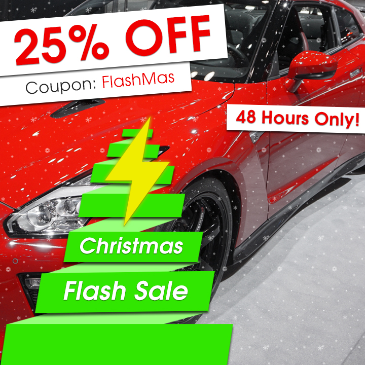 25% Off Christmas Flash Sale - Coupon FlashMas - 48 Hours Only