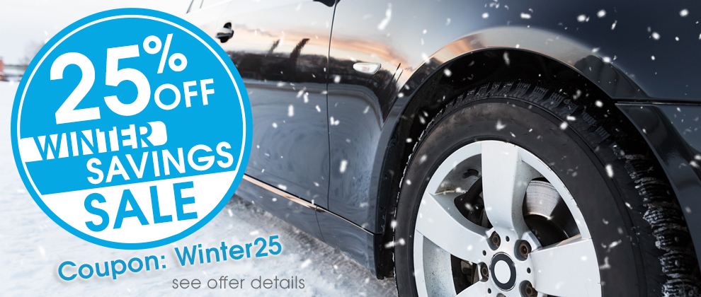 25% Off Winter Savings Sale - Coupon Winter25 - see offer details