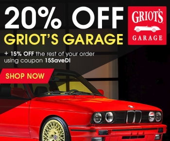 20 Off Griots Garage