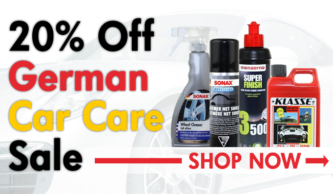 20% Off German Car Care Sale - Shop Now