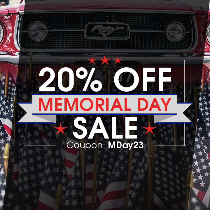 20% Off Memorial Day Sale - Coupon MDay23