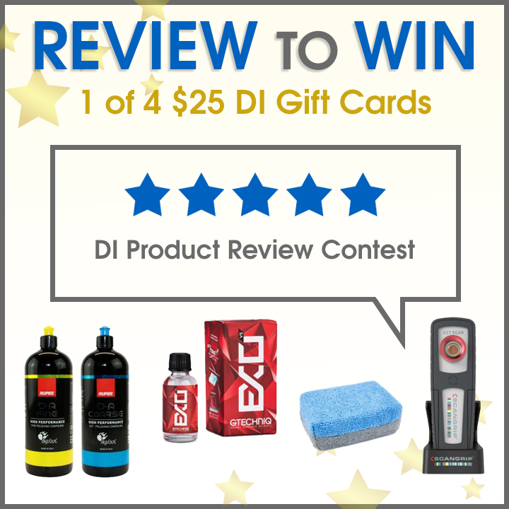 Review to Win 1 of 4 $25 DI Gift Cards - Product Review Contest 