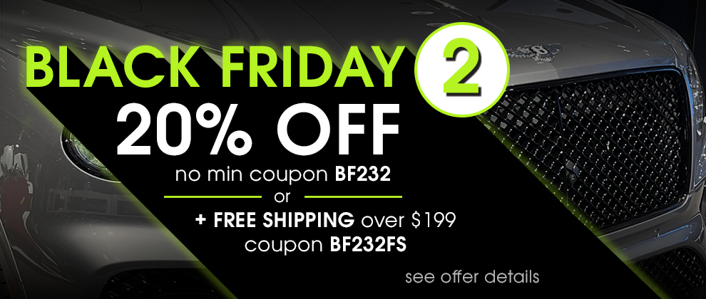 Black Friday 2 - 20% Off no min coupon BF232 or + Free Shipping over $199 coupon BF232FS - see offer details