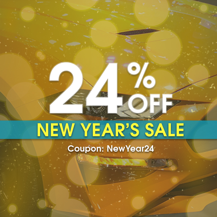 24% Off New Year's Sale - Coupon NewYear24