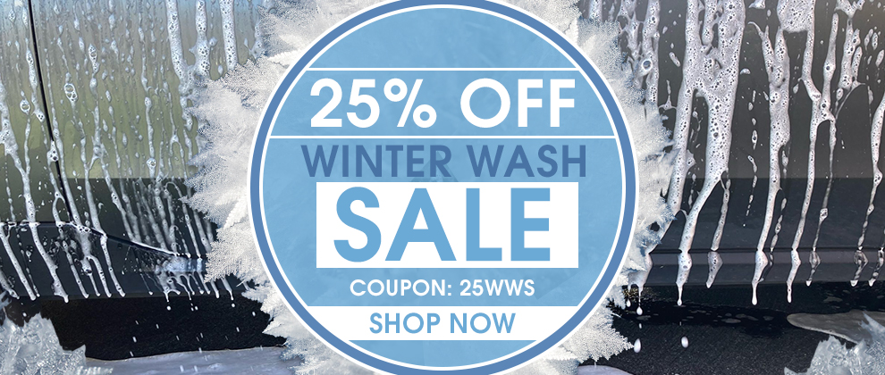 25% Off Winter Wash Sale - Coupon WWS25 - Shop Now