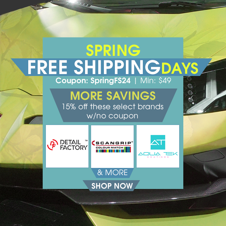 Spring Free Shipping Days - Coupon SpringFS24 - Min $49 - More Savings 15% Off these select brands with no coupon - Detail Factory, Scangrip, Aquatek, and more - Shop Now