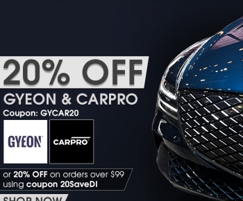 20 Off Gyeon and CarPro Sale