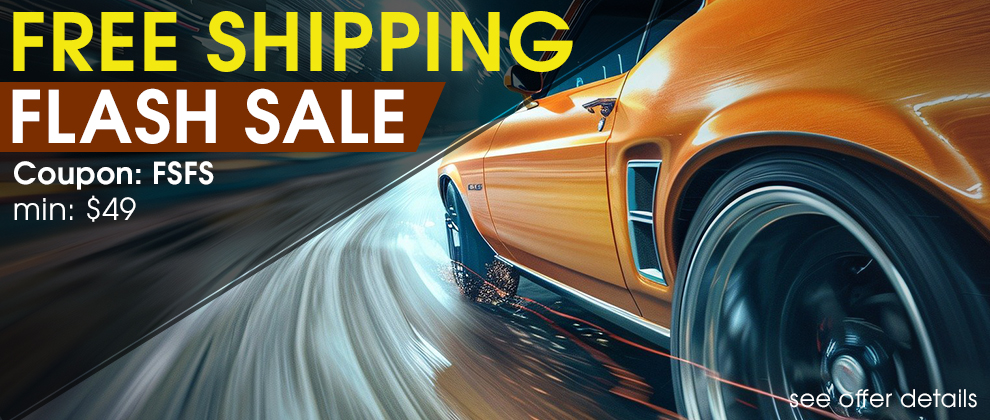 Free Shipping Flash Sale - Coupon FSFS - Min $49 - see offer details