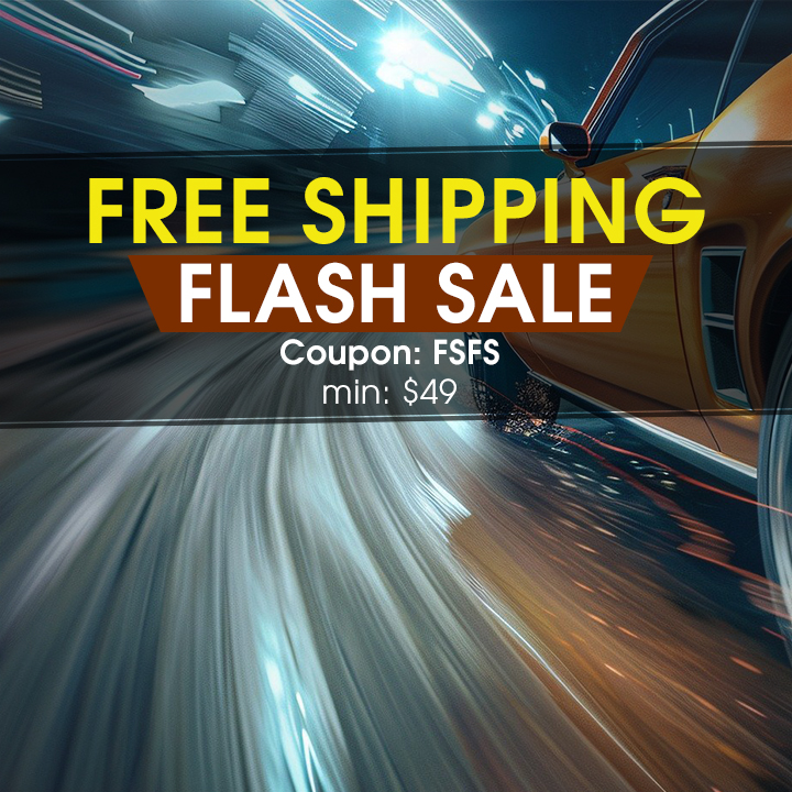 Free Shipping Flash Sale - Coupon FSFS - Min $49
