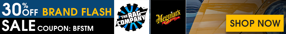 30% Off Brand Flash Sale - The Rag Company and Meguiar's - Coupon BFSTM - Shop Now