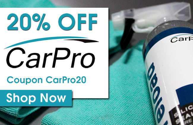 20% Off CarPro! Coupon CarPro20 - Shop Now