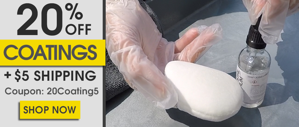 20% Off Coatings + $5 Shipping Coupon 20Coating5 - Shop Now