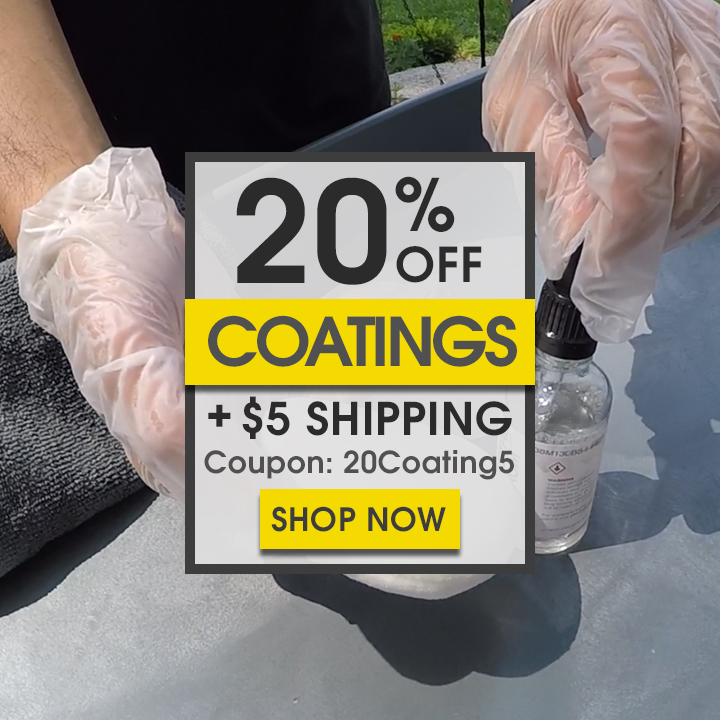 20% Off Coatings + $5 Shipping Coupon 20Coating5 - Shop Now
