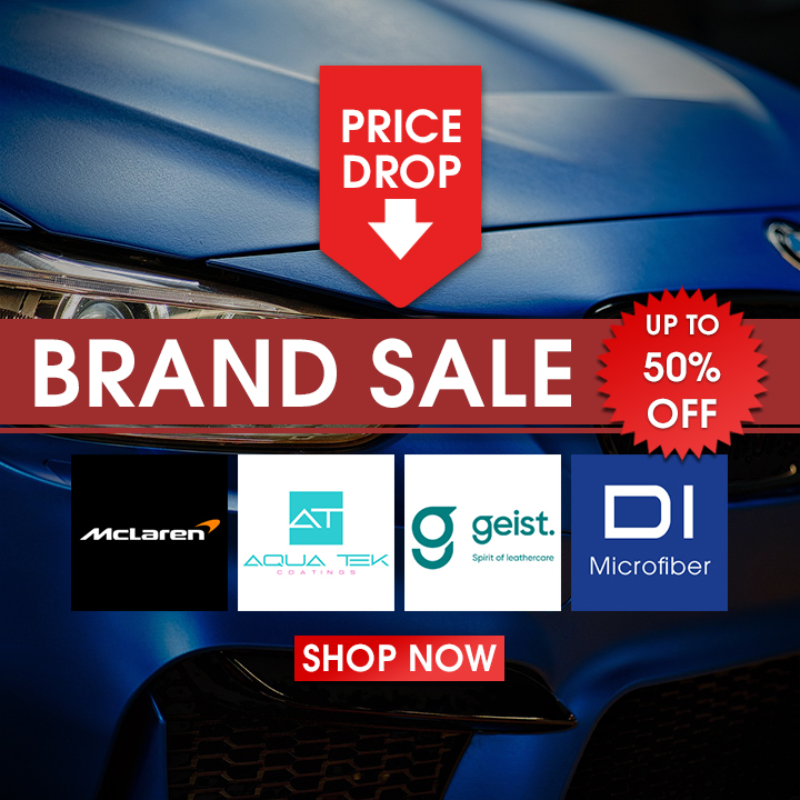 Price Drop Brand Sale Up To 50% Off - McLaren, Aquatek, Geist, and DI Microfiber - Shop Now