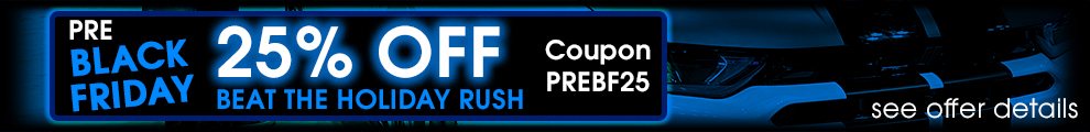 Pre-Black Friday 25% Off Coupon PREBF25 - Beat The Holiday Rush - see offer details