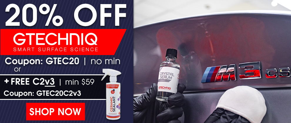 20% Off Gtechniq Coupon Gtec20 No Min or Plus Free C2 v3 Min $59 Coupon Gtec20C2v3 - Shop Now