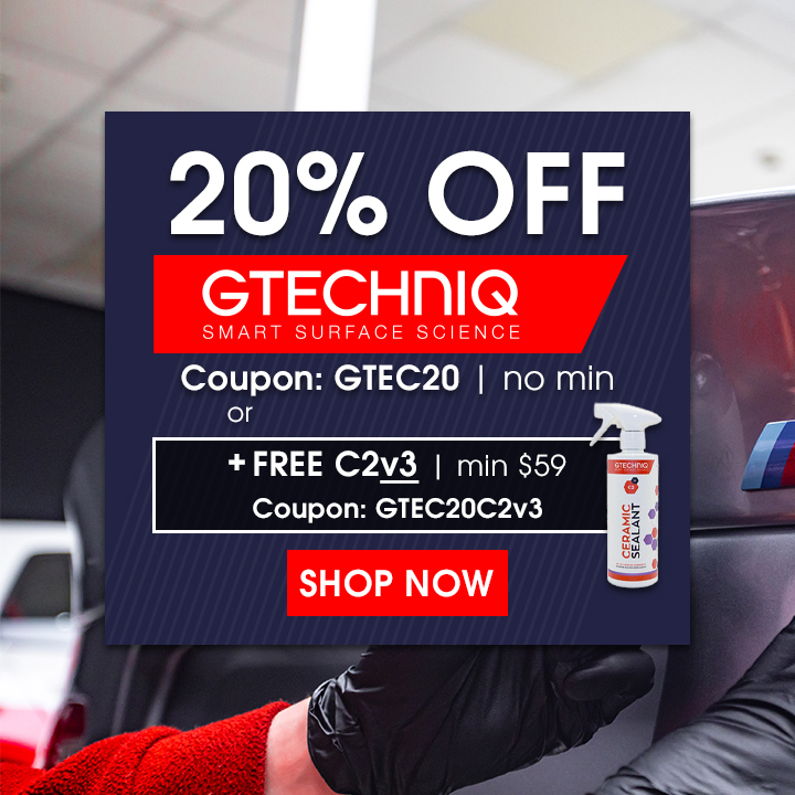 20% Off Gtechniq Coupon Gtec20 No Min or Plus Free C2 v3 Min $59 Coupon Gtec20C2v3 - Shop Now