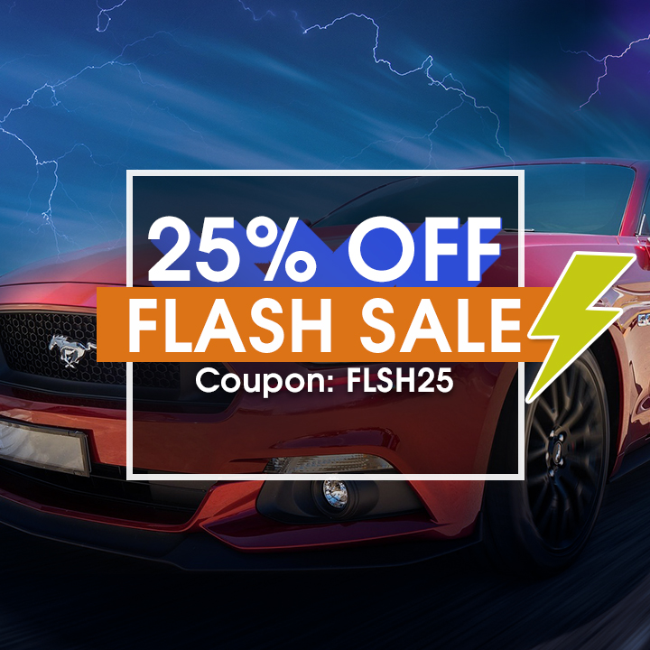 25% Off Flash Sale - Coupon FLSH25