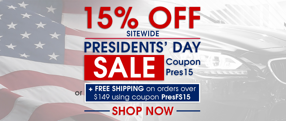 15% Off Sitewide Presidents' Day Sale Coupon Pres15 or Plus Free Shipping On Orders Over $149 Using Coupon PresFS15 - Shop Now