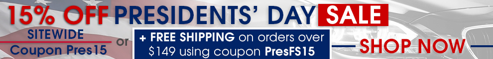 15% Off Sitewide Presidents' Day Sale Coupon Pres15 or Plus Free Shipping On Orders Over $149 Using Coupon PresFS15 - Shop Now