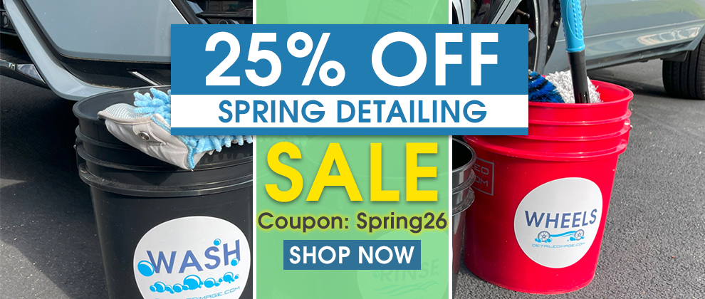 25% Off Spring Detailing Sale - Coupon SPRING26 - Shop Now