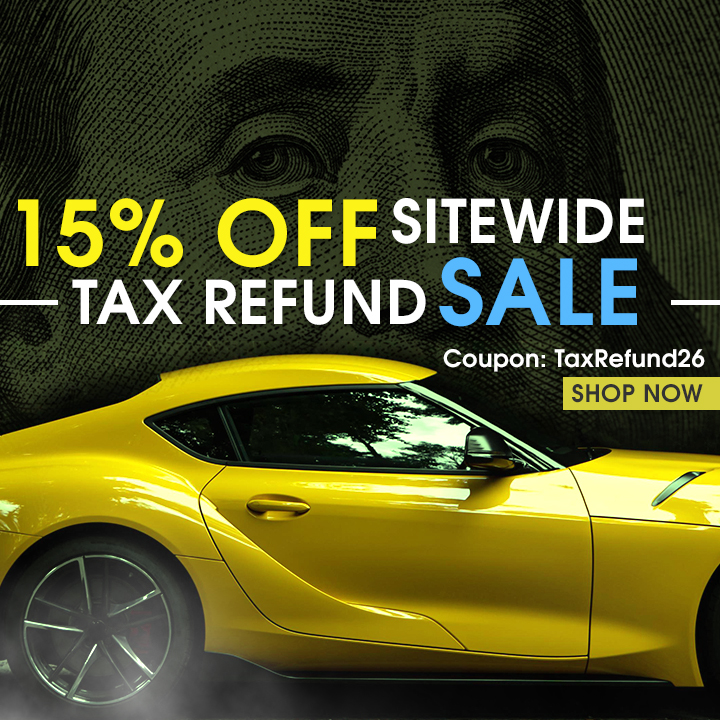 15% Off Sitewide Tax Refund Sale - Coupon TaxRefund26 - Shop Now