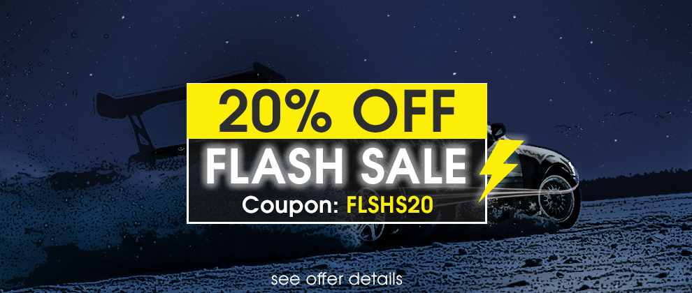 20% Off Flash Sale - Coupon FLSHS20 - see offer details