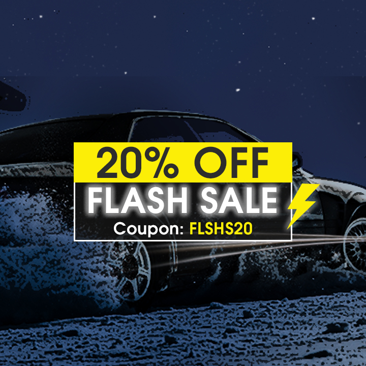 20% Off Flash Sale - Coupon FLSHS20