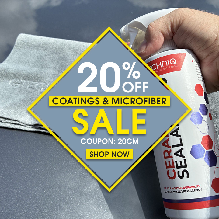 20% Off Coatings & Microfiber Sale - Coupon 20CM - Shop Now