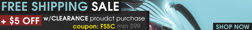 Free Shipping Sale + $5 Off w/Clearance product purchase - Coupon FS5C - min $99 - Shop Now