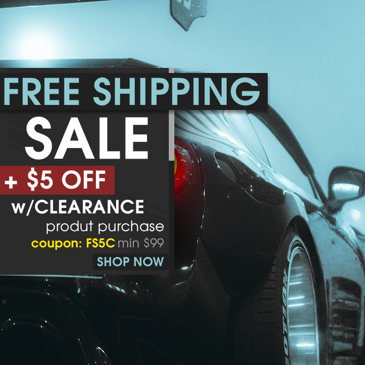 Free Shipping Sale + $5 Off w/Clearance product purchase - Coupon FS5C - min $99 - Shop Now